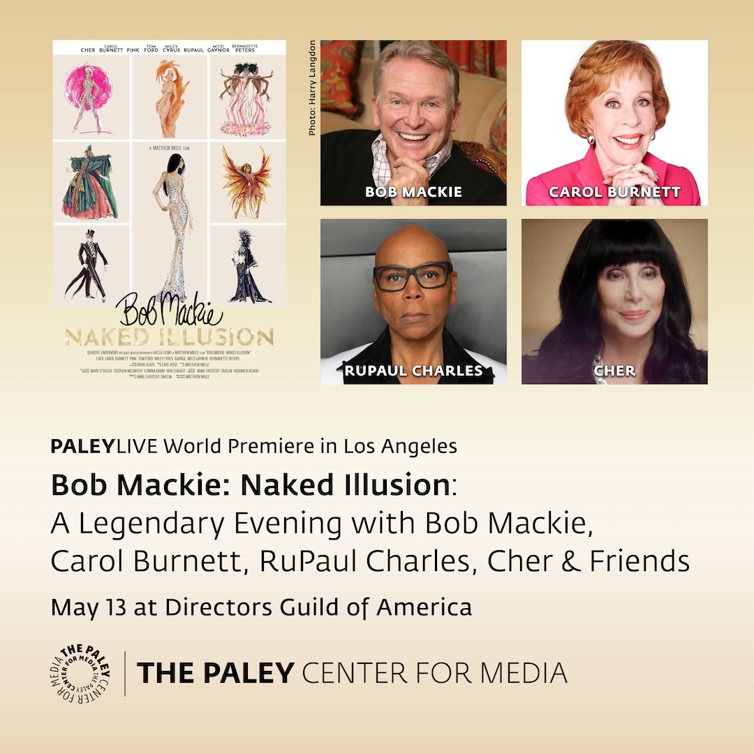 Tickets for Bob Mackie: Naked Illusion premiere event are now on sale TODAY for all members! Public tickets open April 22nd! Tickets sell fast during the member window, so don't miss your chance to grab yours! Click the link to learn more!: bit.ly/4asl0aN