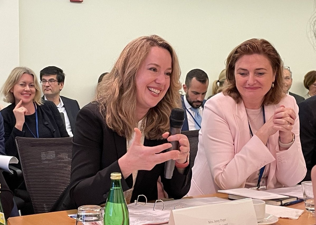 Great discussions at our 'Win-Win Migration Outcomes' #WBGMeeting! Together, we are committed to finding solutions that benefit migrants and host communities. Let's build inclusive and thriving societies.