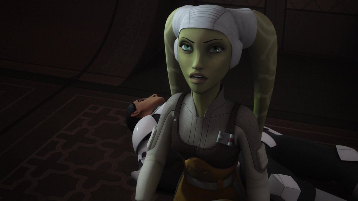 Hera Syndulla in Star Wars Rebels, S3 E4 “Hera’s Heroes” 💚
