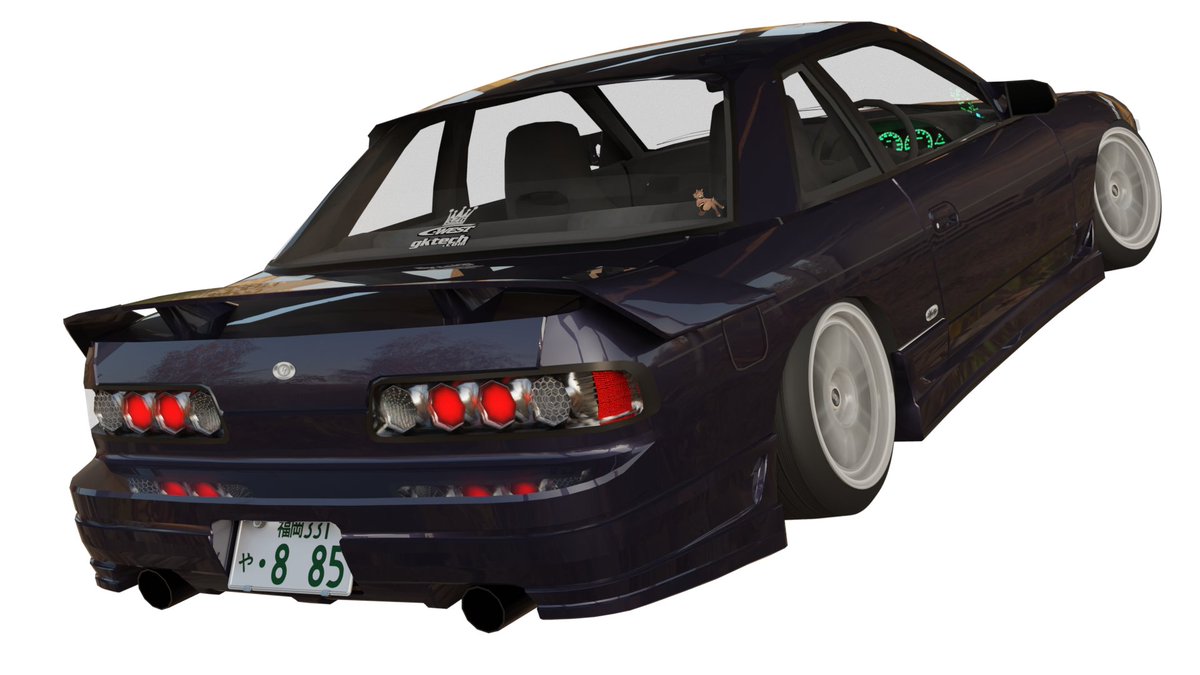 b_rnout's tweet photo. Stop scrolling, and take this @NissanUSA S13 C-West with you!

Been working away on redoing commissions (cuz my PC was stolen in late February) and I haven't had much time for myself. Experimenting with motion blur.

#Nissan #s13  #Drift #Blender #Blender3D #artist #3dmodeling https://t.co/FAHTIc3R77