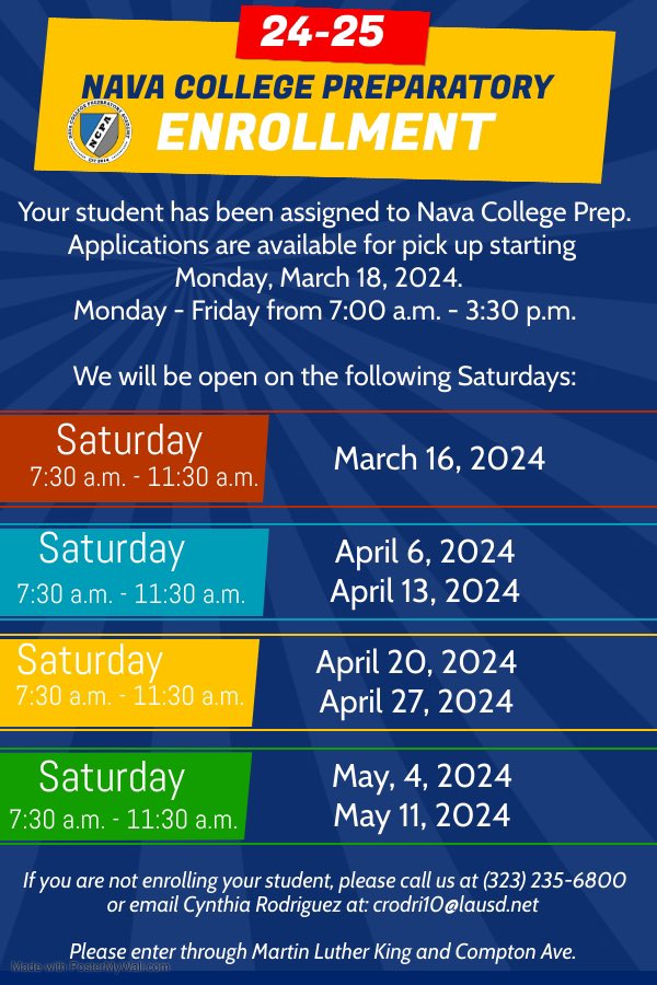 Nava College Preparatory Academy tweet media
