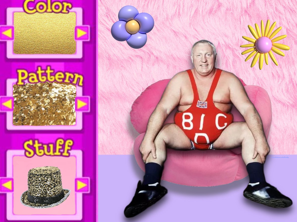 here’s what a Big Daddy dress up game would look like x
