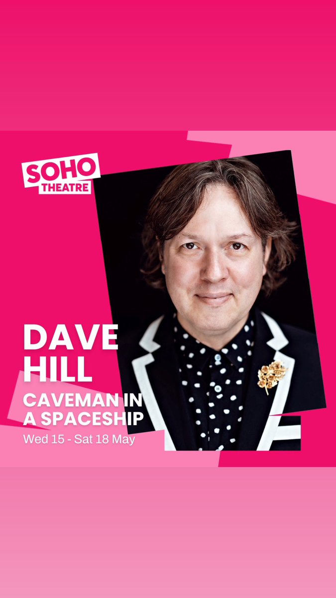 London May 15-18 at @sohotheatre!