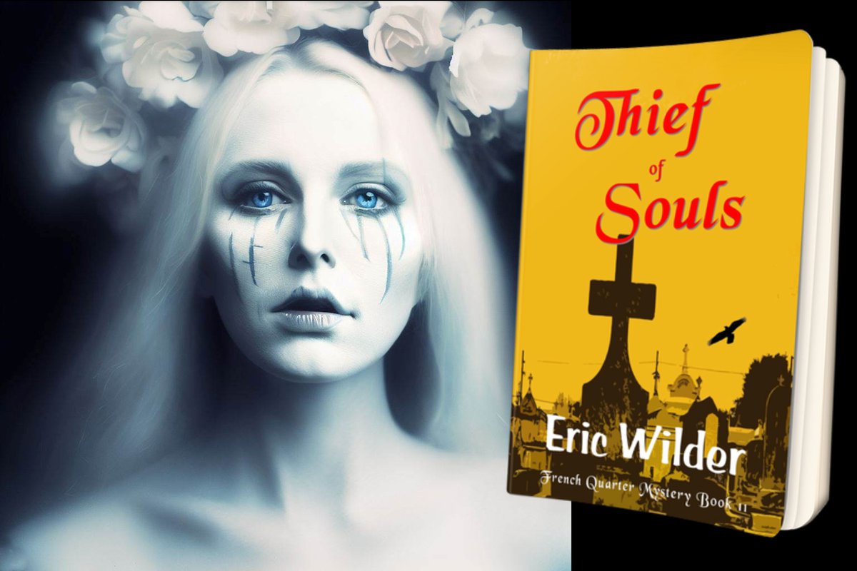 🎺A Jazz Fest diva has lost her soul to Satan and hires French Quarter P.I. Wyatt Thomas to return it to her. #book #BookBoost #paranormal #NewOrleans #mystery #EricWilder #KindleUnlimited #series ERIC WILDER'S BLOGSPOT: Thief of Souls - Chapters ericwilder.blogspot.com/2024/03/thief-…