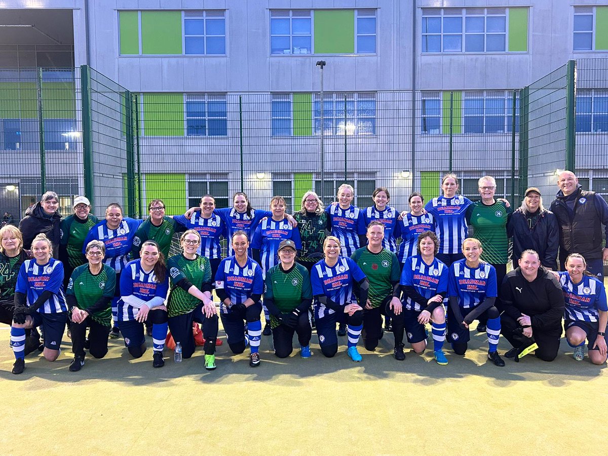 NW_LionsFC's tweet photo. 𝗡𝗪 𝗟𝗶𝗼𝗻𝗲𝘀𝘀𝗲𝘀 𝘃𝘀 𝟭𝟴𝟳𝟰 𝗡𝗼𝗿𝘁𝗵𝘄𝗶𝗰𝗵 | 𝗙𝗿𝗶𝗲𝗻𝗱𝗹𝘆 

Thank you to @1874Northwich #walkingFootball for tonights friendly matches. It was the Lionesses first games together &amp;  for some players 1st games. We appreciate all your support on our journey. https://t.co/fzoMDjKf2w