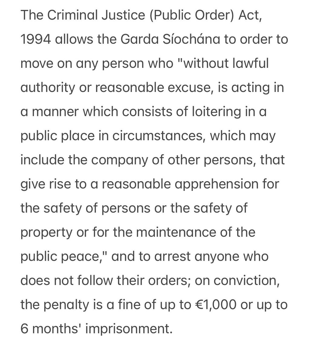 This disgusting and escalating form of intimidation cannot be normalised or facilitated any longer. I am baffled that the Garda Commissioner and the Justice Minister appear so blind to inevitability of where their hands off approach to these thugs is going to lead us.