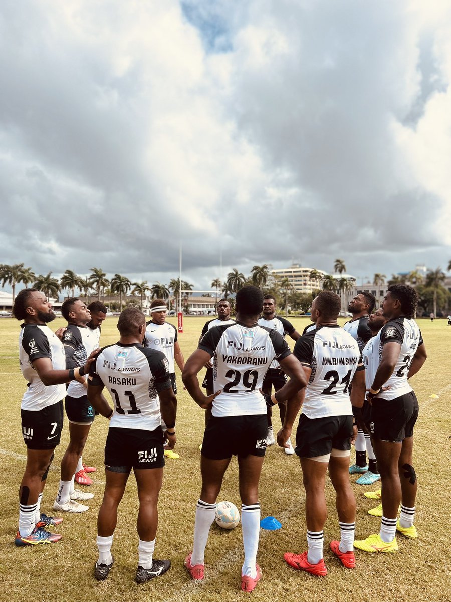 Your Fiji Airways Fijian 7’s team will be playing two warm up matches today against Japan. ⏰ KO times: 10:30am & 3pm Come by Albert Park if you’re around Suva and watch some exciting rugby before we move to support our Swire Shipping Fijian Drua teams in the afternoon 🤙🏾