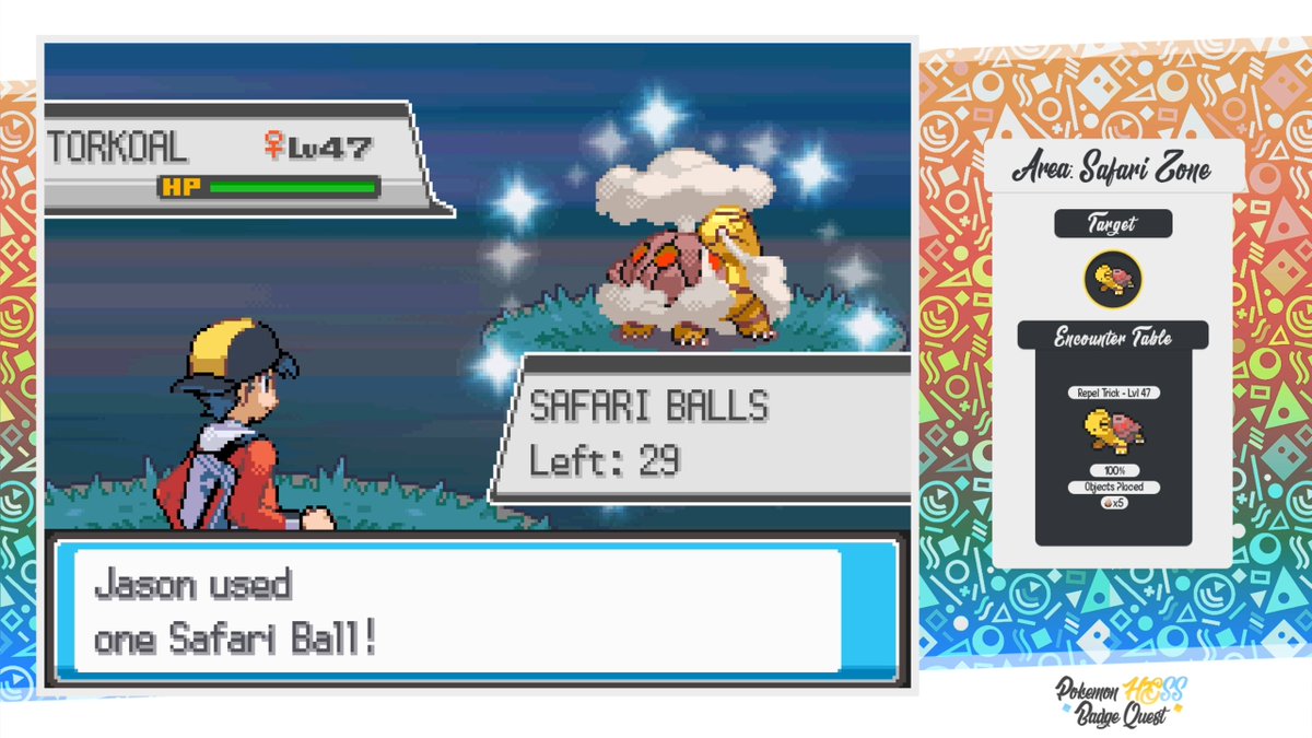 My first shiny since January! Shiny Torkoal! ✨🐢

This appeared after 5,184 REs but did unfortunately flee. 

Felt good to do some proper hunting again. I am still dealing with wrist/hand pain but after taking months off I am able to do more than before.