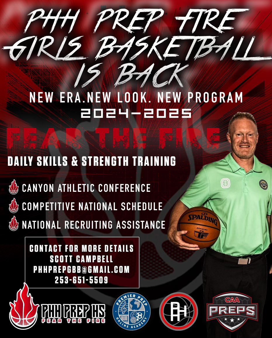 Extremely Excited to Announce the Return of FIRE GIRLS Program 🔥🏀 The Program will be Headed by Scott Campbell the Older Brother of @tcuwbb HC Mark Campbell Who’s Setting the College Woman’s World on FIRE Himself Right Now! Coach Scott Campbell Brings Over 20 Years of