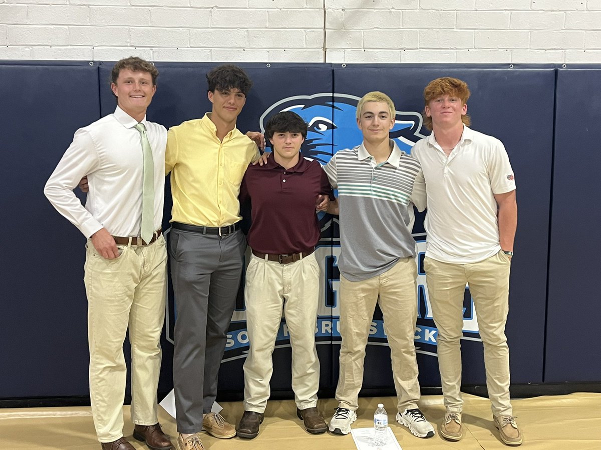 South Brunswick Cougars Baseball (@sbhsbaseball) on Twitter photo Congratulation to <a href="/gavintempleman9/">Gavin Templeman</a> <a href="/GSotriffer20/">Grady Sotriffer</a> and Drew Fisher for being inducted into the National Honor Society along with current members <a href="/jamesonprince7/">Jameson Prince</a> <a href="/PatrickBoldt2/">Patrick Boldt</a> The Diamond Cougs are proud of you guys!
<a href="/athletics_sbhs/">SBHS Athletics</a> <a href="/StatePortPilot/">The Pilot</a> <a href="/StarNewsVarsity/">StarNewsVarsity - Michael Cuneo</a> Congratulation to <a href="/gavintempleman9/">Gavin Templeman</a> <a href="/GSotriffer20/">Grady Sotriffer</a> and Drew Fisher for being inducted into the National Honor Society along with current members <a href="/jamesonprince7/">Jameson Prince</a> <a href="/PatrickBoldt2/">Patrick Boldt</a> The Diamond Cougs are proud of you guys!
<a href="/athletics_sbhs/">SBHS Athletics</a> <a href="/StatePortPilot/">The Pilot</a> <a href="/StarNewsVarsity/">StarNewsVarsity - Michael Cuneo</a>