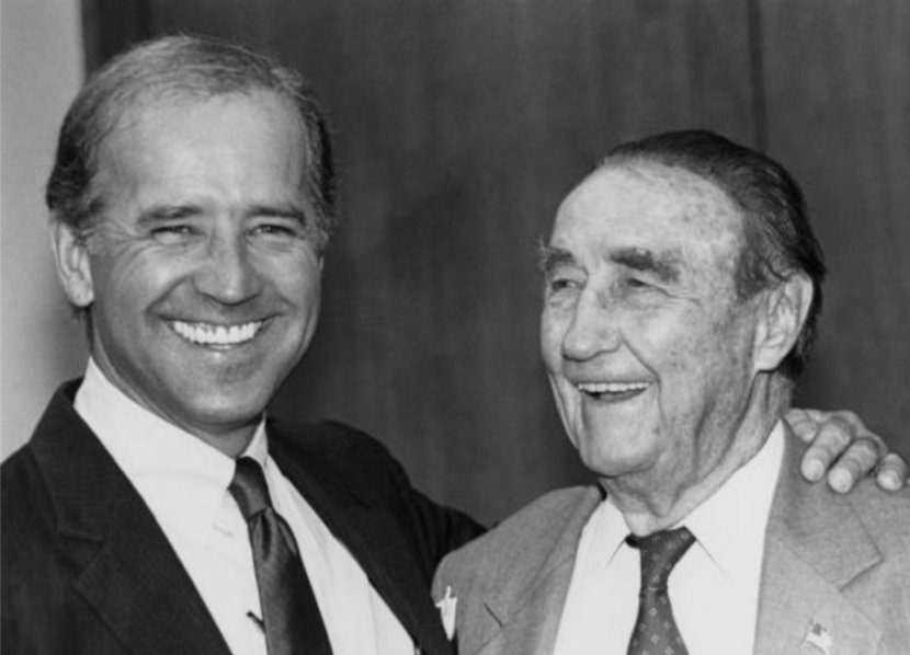 Strom Thurmond with his protege.