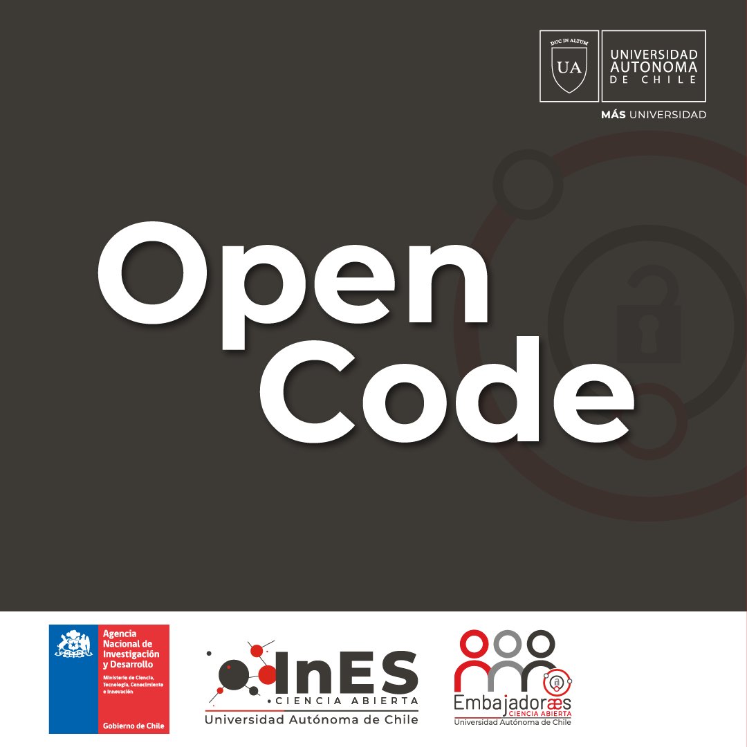 #OpenCode 🔓 El código abierto permite que cualquier persona acceda, estudie, modifique y comparta el código fuente de un software, lo que conduce a una mayor diversidad de ideas y soluciones, además de la calidad de los resultados.

CONOCE MÁS ⤵️ 
instagram.com/p/C54Nj2HBWTd/…