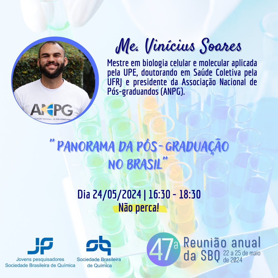 Younger Researchers - Brazilian Chemical Society tweet media