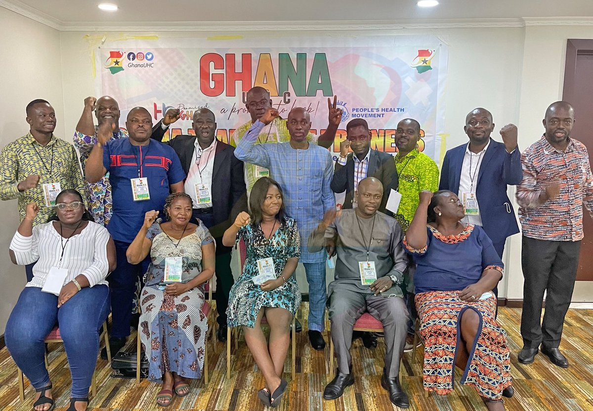 UHCGhana's tweet photo. Photos from the third session of the Universal Health Coverage (UHC) Ghana Training of Trainers held in Accra in September 2021, with key focus on Ghana's budget, including the budget process, understanding fiscal space, Ghana's budget cycle, budget analysis, and budget advocacy. https://t.co/2hMZkVRAxa