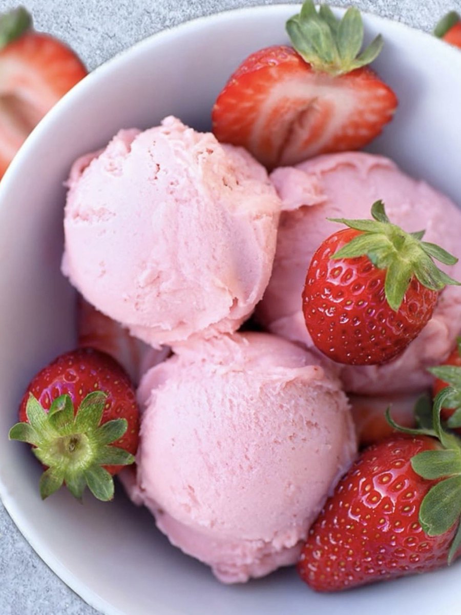 strawberry ice cream