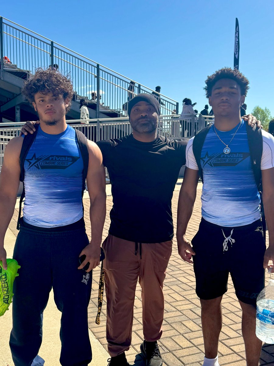 Had a good time at @Rivals combine proud to have the highest Vertical out of all athletes competing at the combine. 0.1 inches away from a 40.0 inch vert. @InfoForge @TheCoachDavis_ @carrd1994 @RocCarmichael @TAscension