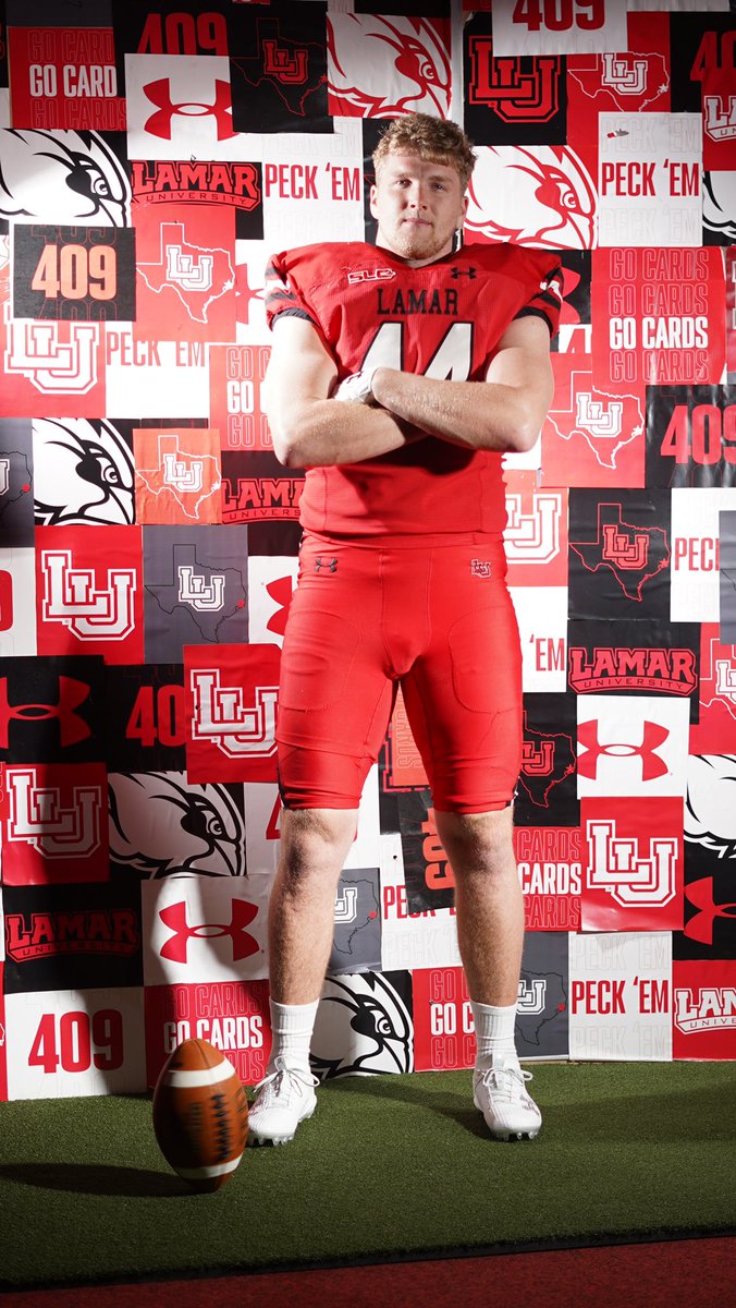 TyceFerrell's tweet photo. After a great Ov. I am blessed to receive an offer from Lamar University @CoachSpo_ https://t.co/PiCTxeTMe1
