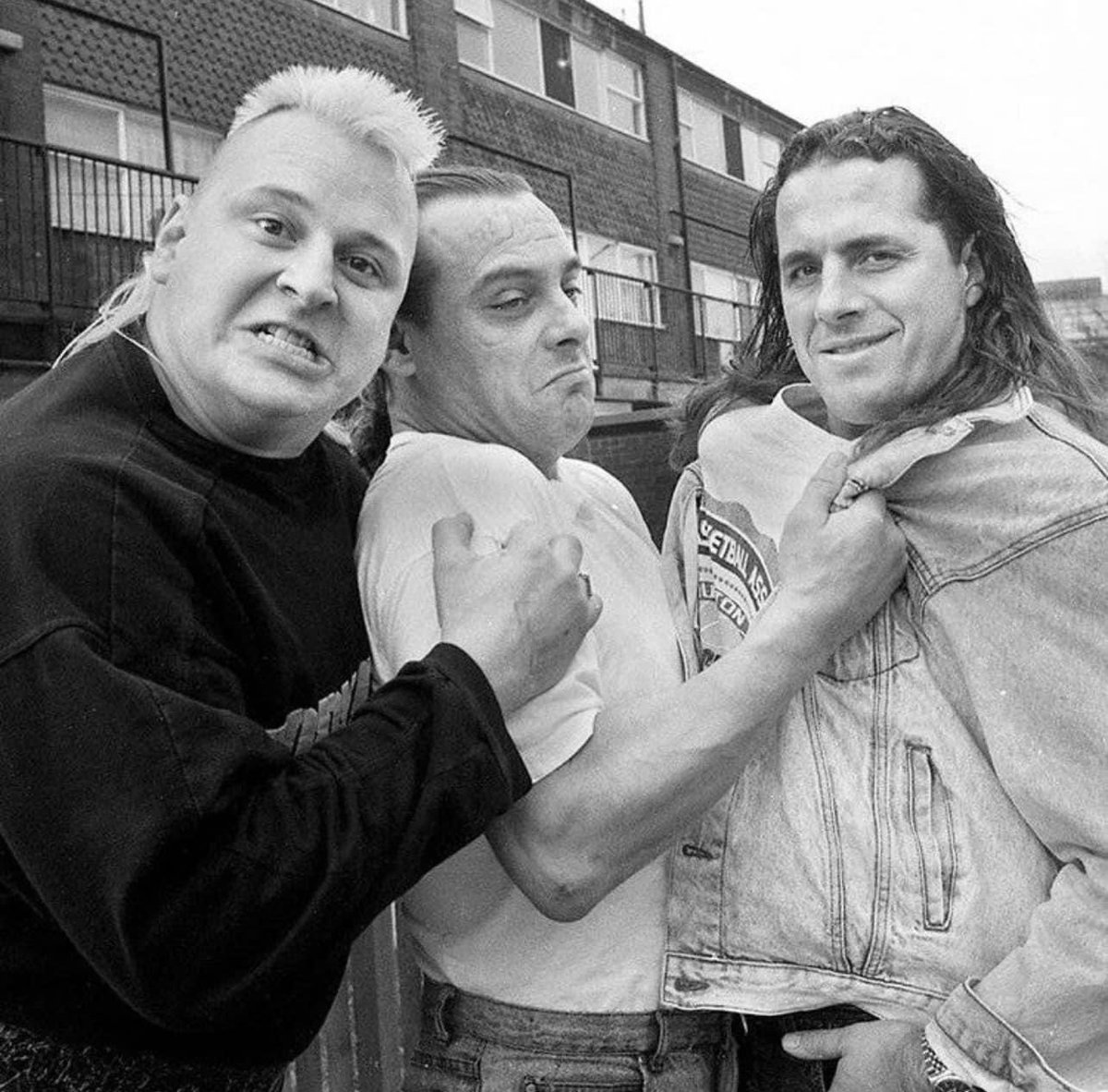 #BrianKnobbs, #DynamiteKid, and #BretHart in 1993.