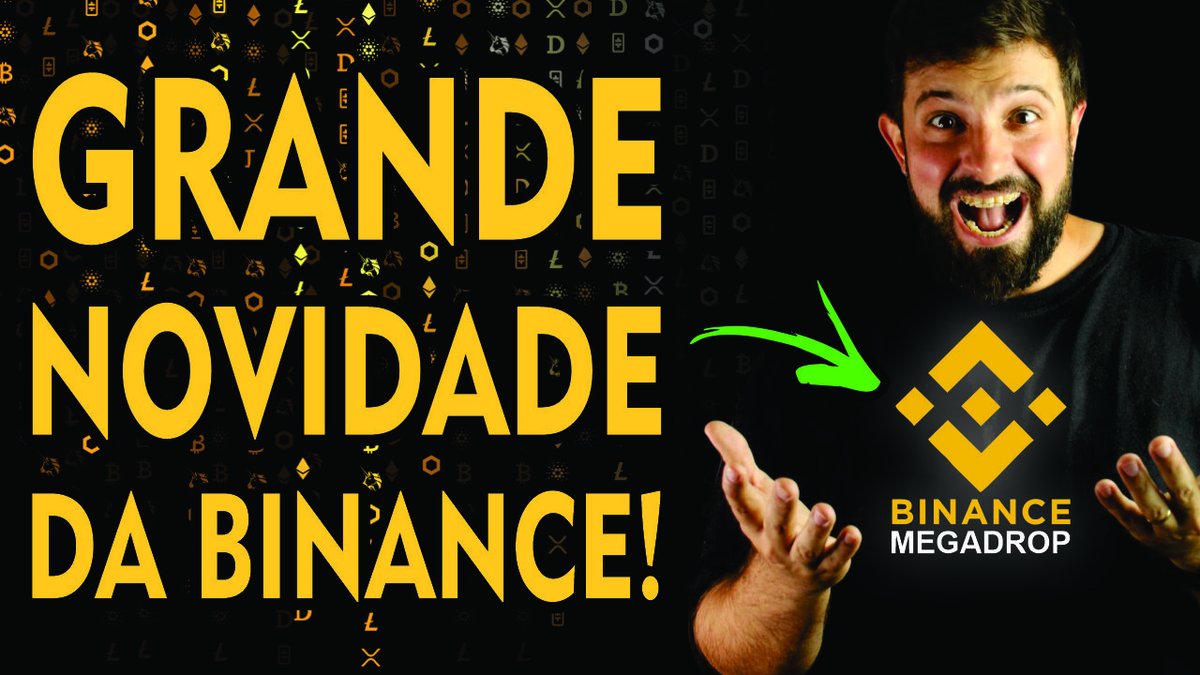 A <a href="/binance/">Binance</a> anuncia o #BinanceMegadrop , uma plataforma de lançamento de novos tokens e #Airdrop entenda no vídeo novo do canal!

📽️Link do Vídeo:
youtu.be/qUf5G_14j04

💰Cadastre-se na Binance com Descontos de até 20% nas taxas:
bit.ly/cryptonewsbina…

#binance #crypto #btc