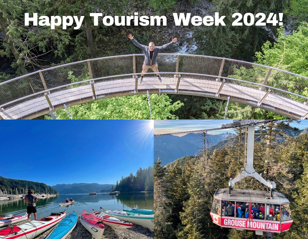 In honour of National Tourism Week 2024, the #NorthVan Chamber celebrates the hard work and dedication of our members, who create joy, adventure, and lasting memories for North Shore visitors every day. #TourismWeekCanada2024