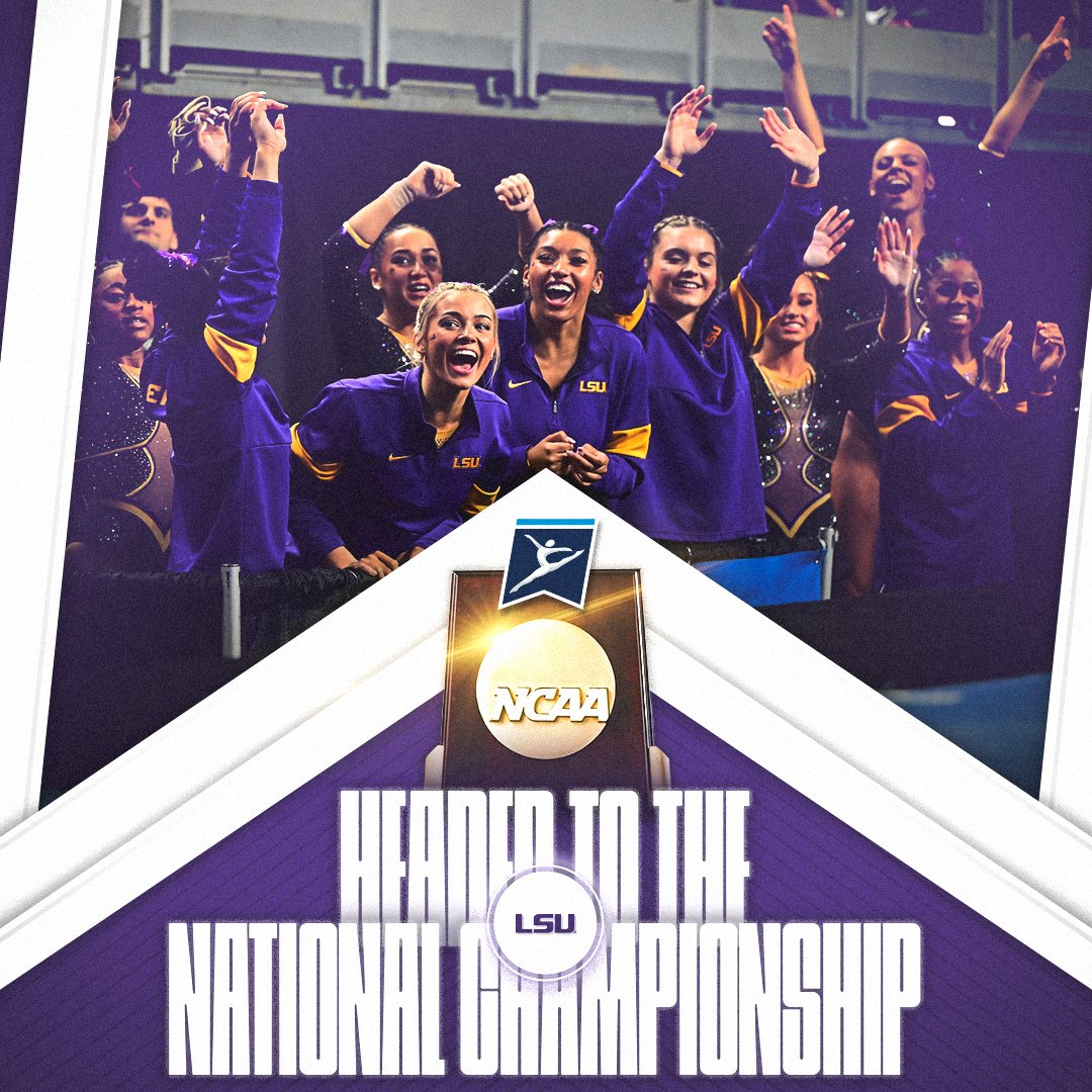 GEAUXIN' TO THE SHIP 😤 No. 2 @LSUgym scorches through the National Semifinals in the top spot with a 198.1125! #NCAAGym x #ItJustMeansMore