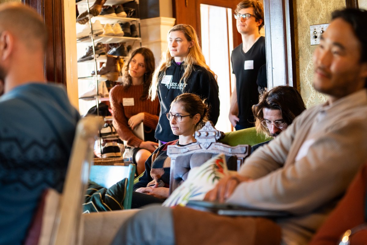 foresightinst's tweet image. Thank you to our wonderful speakers Claire Short, @allisondman, @emiyazono, @ryan_kidd44, and Vera Wu for their presentations at our Cryptography, Security, AI mini-workshop. Thanks again to our wonderful co-host @protocollabs, and all of you who attended! #LabWeekPG