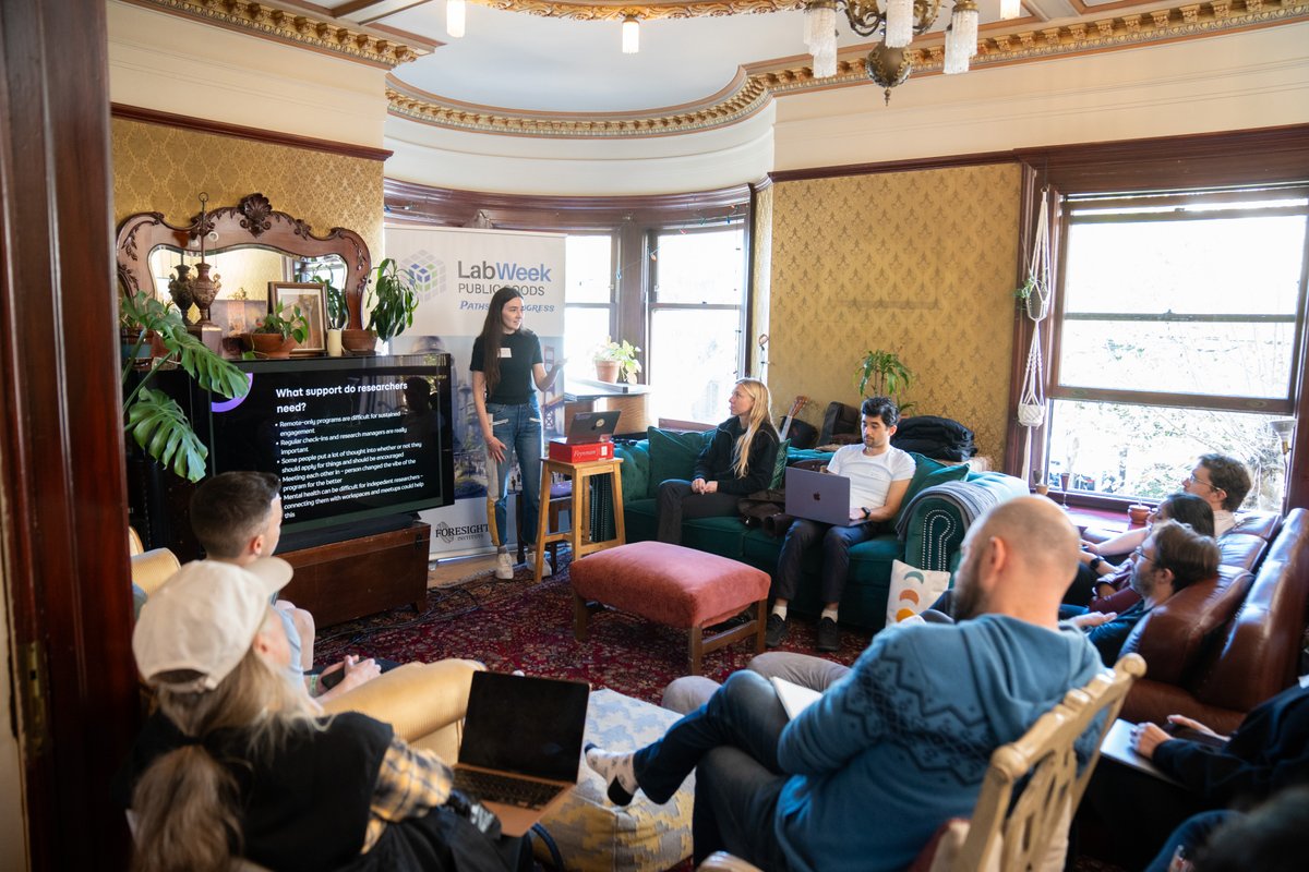 foresightinst's tweet image. Thank you to our wonderful speakers Claire Short, @allisondman, @emiyazono, @ryan_kidd44, and Vera Wu for their presentations at our Cryptography, Security, AI mini-workshop. Thanks again to our wonderful co-host @protocollabs, and all of you who attended! #LabWeekPG