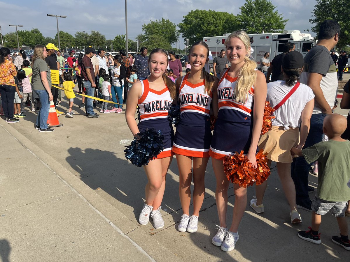 Wakeland Cheer (@wakelandcheer) on Twitter photo Ready to cheer on and run with the <a href="/FISD_ECS/">FISD Early Childhood School</a> families! <a href="/WakeXC/">Wakeland XC</a> <a href="/WakelandHS/">Wakeland High School</a> Ready to cheer on and run with the <a href="/FISD_ECS/">FISD Early Childhood School</a> families! <a href="/WakeXC/">Wakeland XC</a> <a href="/WakelandHS/">Wakeland High School</a>