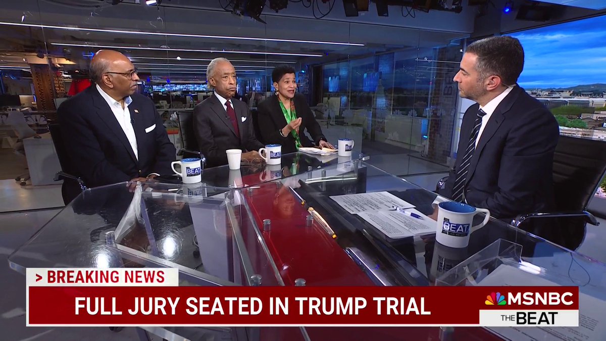 .@MichaelSteele @TheRevAl and @cchristian_LA join Ari Melber on The Beat.