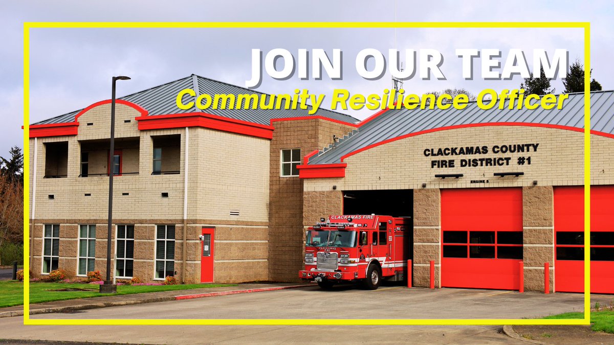 We’re hiring a Community Resilience Officer to join our team. Salary: $89,714.96 - 132,549.82 annually Application deadline: Tuesday, April 30, 2024, at 11:59 p.m. VIEW THE JOB DESCRIPTION AND APPLY HERE: bit.ly/3UcFspk.