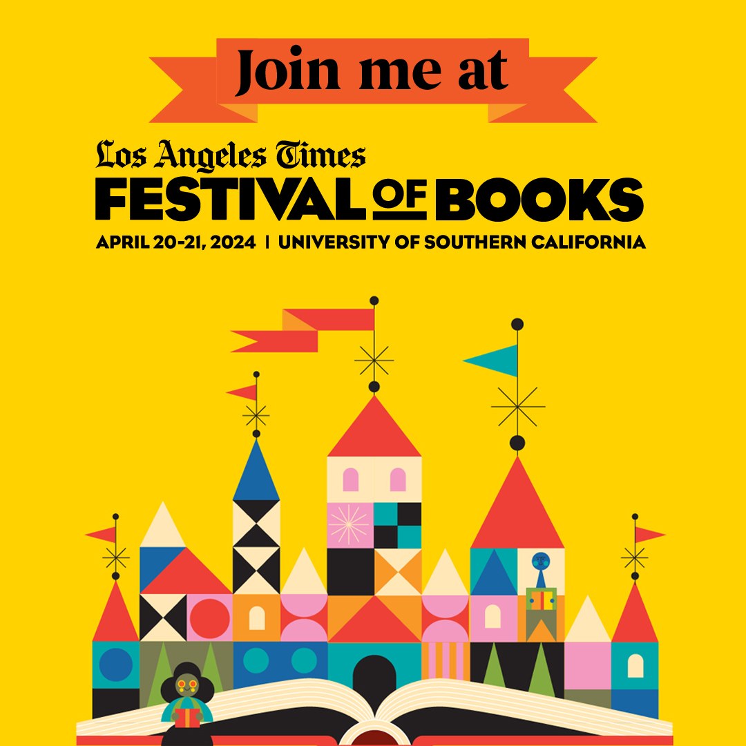 This Sunday: My panel at the @latimesfob! @leewind, @IamGMJohnson, @HayleyKiyoko, and I will discuss creating queer YA literature in the face of widespread book bans. 12 pm at @USC's Ronald Tutor Campus Center. More details: events.latimes.com/festivalofbook… @AndrewsMcMeel | @amp_kids