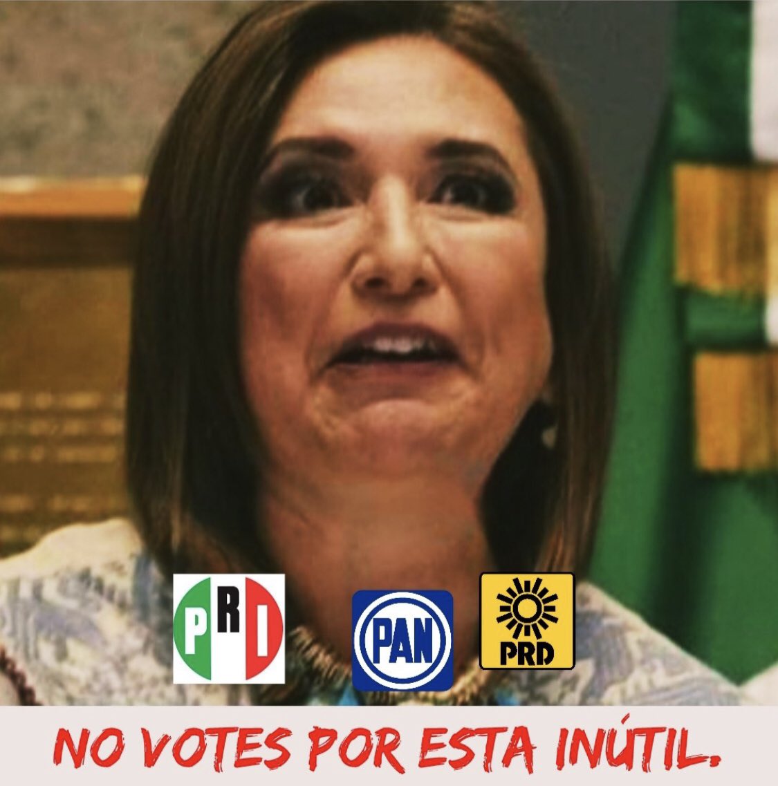 Hungareo's tweet image. #FueraXochitl   #VotoDeCastigo al #PRIAND CORRUPTO