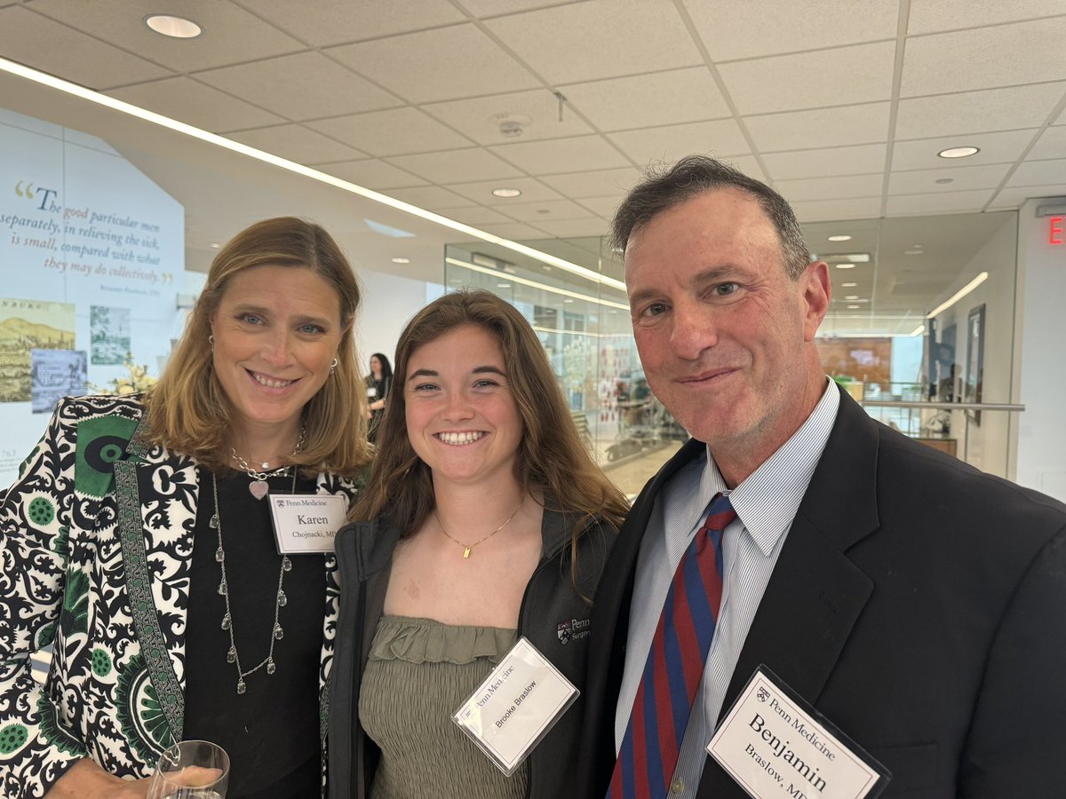 Tonight Dr Benjamin Braslow was officially inducted into the Penn Academy of Master Clinicians. The award recognizes exceptional clinicians who consistently exemplify the highest standards of clinical care, teaching, humanism, and professionalism. Congratulations Dr Braslow!