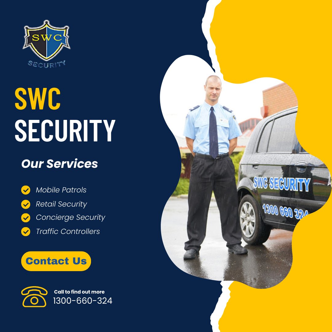 SWC Security offers a comprehensive range of security solutions tailored to meet your specific needs.
#swcsecurity #securityguardsmelbourne #securityguardssydney #securityguardcompany #securityofficer #SecurityPersonnel #securityagency #securitysolutions #securityguards