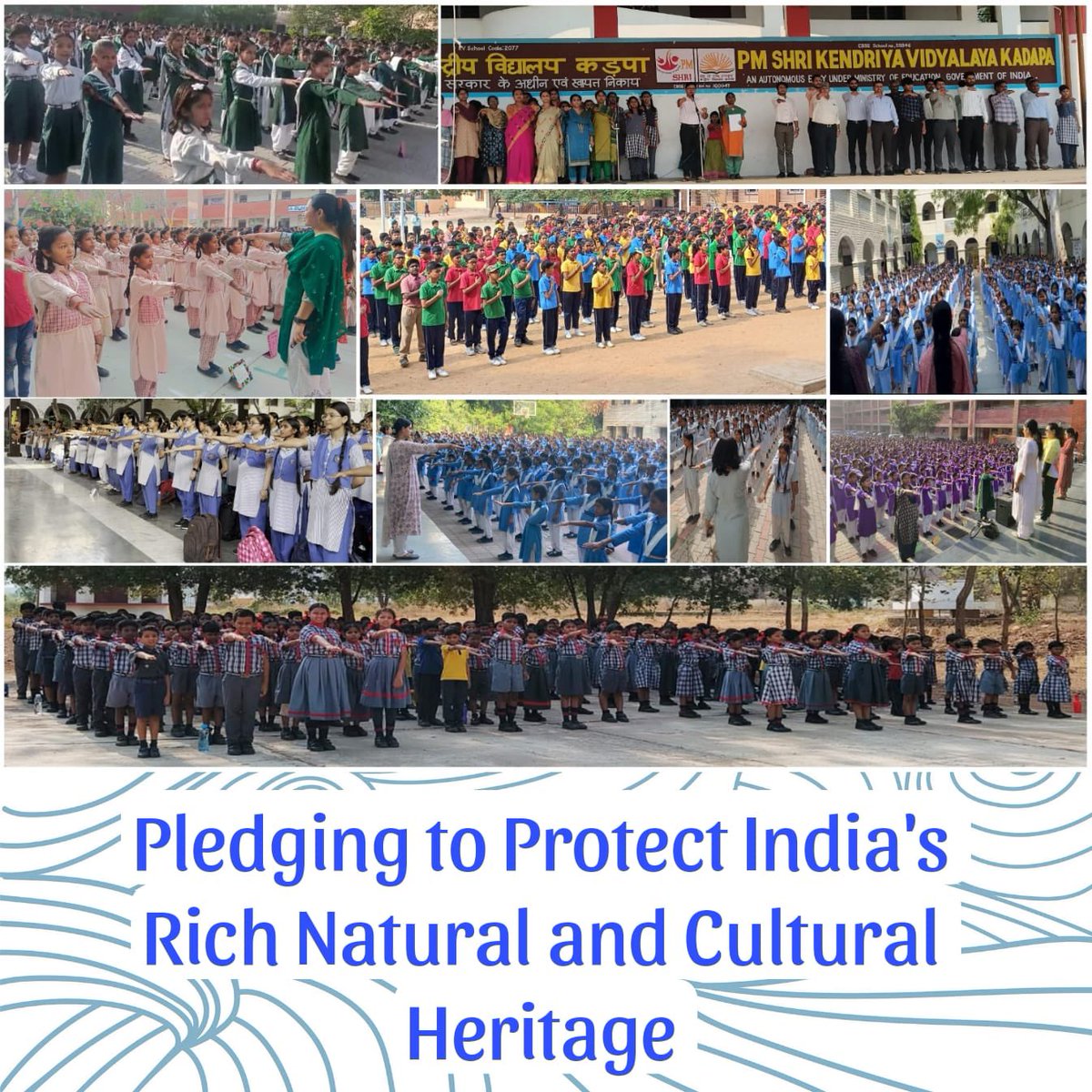 # wiic2c celebrated World Heritage Day 2024 in collaboration with #NMNH in schools from #Delhi, #MadhyaPradesh, #TamilNadu, and #AndhraPradesh alongside Regional Museums of Natural History in #Bhopal and #Bhubaneswar in a variety of fun and informative events. @moefcc @vrtiwari1…