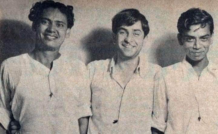 Three legends--
Hasarat Jaipuri, Raj kapoor & Shailedr. 
Hasarat wrote first song in Raj film
Barsaat- Jia bekarar hai, chhayi bahaar hai... sung by Lata, composed by Shankar Jaikishan. Barsaat was a super hit. All became legends with Nimmi+. 
Hasarat's day today. 
My tributes.