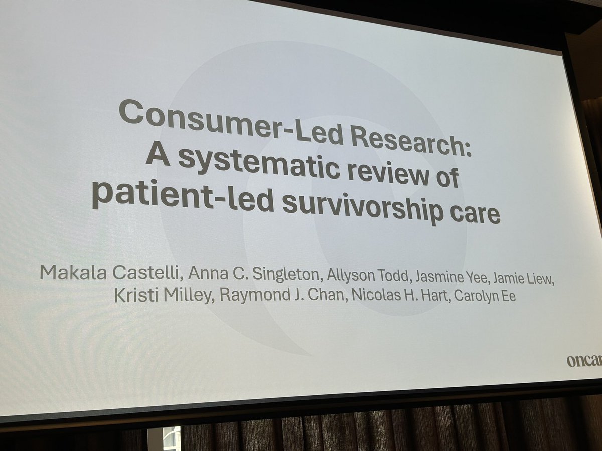 drcarolynee's tweet photo. So proud of Makala Castelli our inaugural @PC4TG consumer research award winner presenting on an SR on patient-led survivorship models
An absolute โญ๏ธ #CAPRI24 @DrAnnaSingleton @DrNicolasHart @jasmineyee_ https://t.co/oj9xTEJpVa