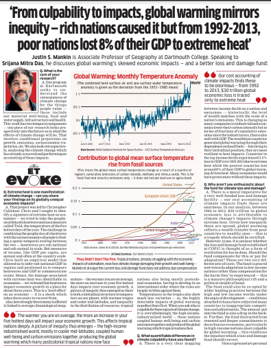 #ETEvoke | From 1992-2013, poor nations lost 8% of their GDP to extreme heat: Justin S. Mankin bit.ly/4aDJE8w @darmouth, @dartmouthgeog @srijanapiya17