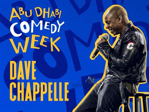 What great news! The king of comedy, Dave Chapelle, will be headlining the first @ADComedyweek. We are excited to welcome him & the great lineup of comedians to @yasisland next month. Well done team @themiralgroup and @dctabudhabi.
#YasIsland #AbuDhabi #WeAreMiral