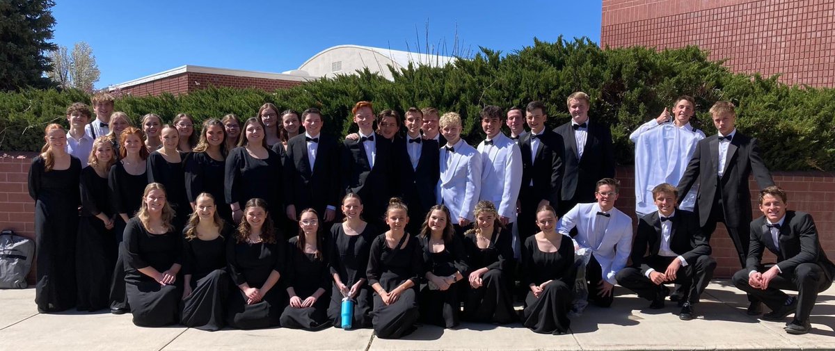 NephiMayorSeely's tweet photo. Congratulations the Concert Choir and Madrigals performed at Region and both choirs received superior ratings and qualified for state.
Concert choir received a perfect score of THREE 1 ratings. Madrigals received two 1 ratings and one 1-. #juabpride https://t.co/ILgAzOxquE