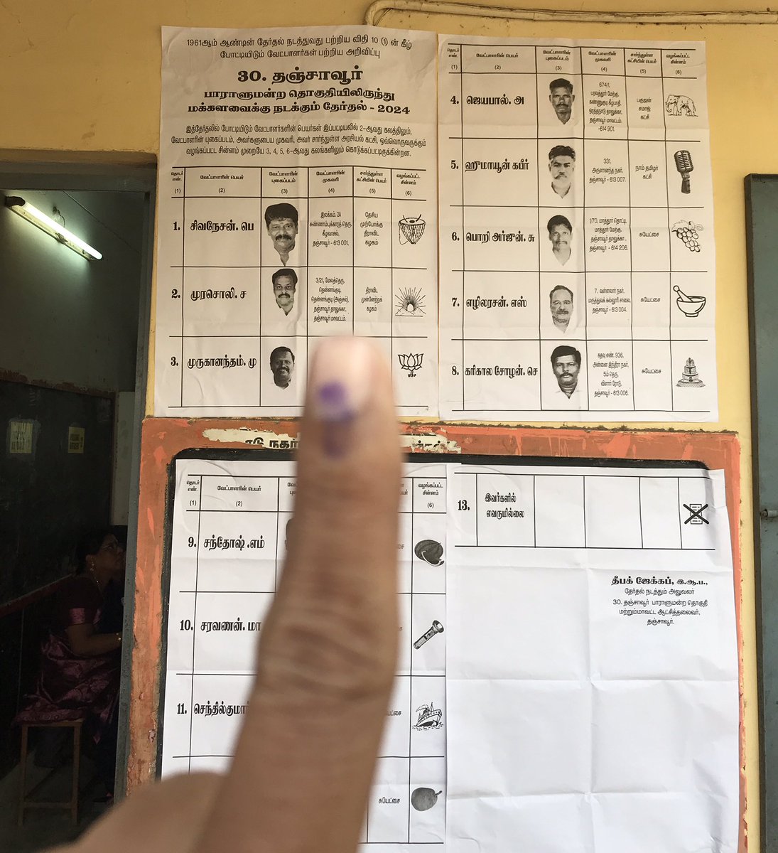 g4good's tweet photo. "Mission accomplished: Fulfilling my democratic duty."  #Vote4INDIA https://t.co/8VFB8gCPW9