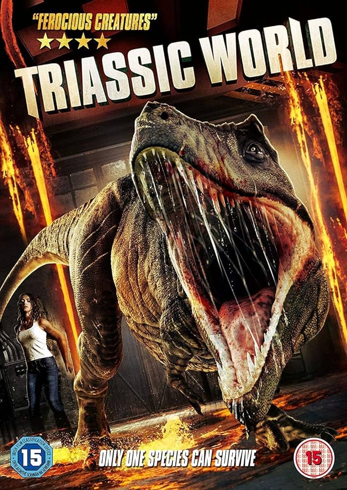 Watching #TriassicWorld. Why not? 🦖
#movies #TheAsylum #horror #monsters #monstermovies #mockbusters #bmovies #dinosaurs #dinosaurmovies #cloning #JurassicPark #paleontology