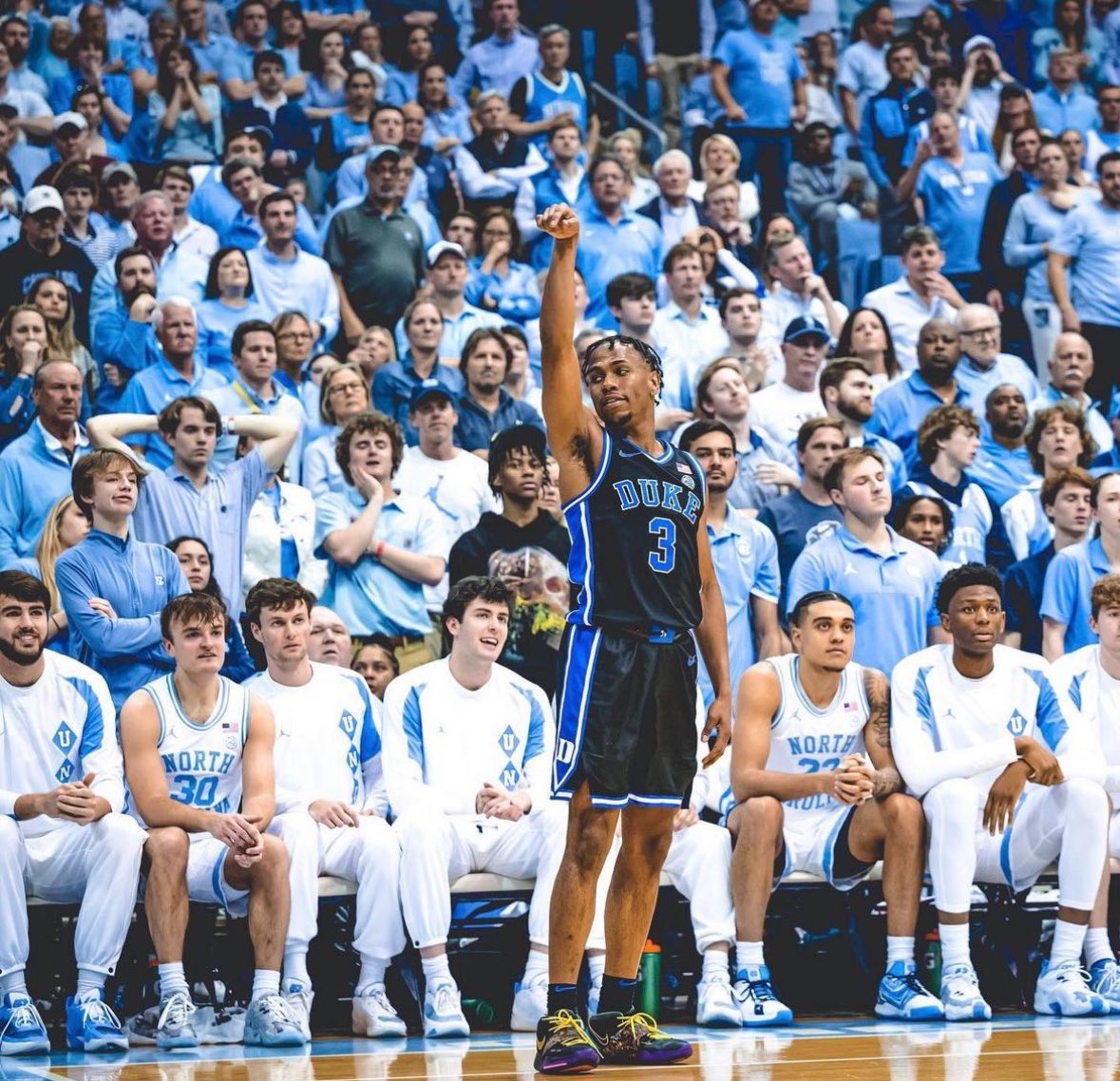 #Baylor is in a great spot to land Duke guard Jeremy Roach out of the transfer portal.

He averaged 14 points, three rebounds and three assists while shooting 43% from three last season.

The Bears have momentum for multiple top transfer prospects right now. #SicEm