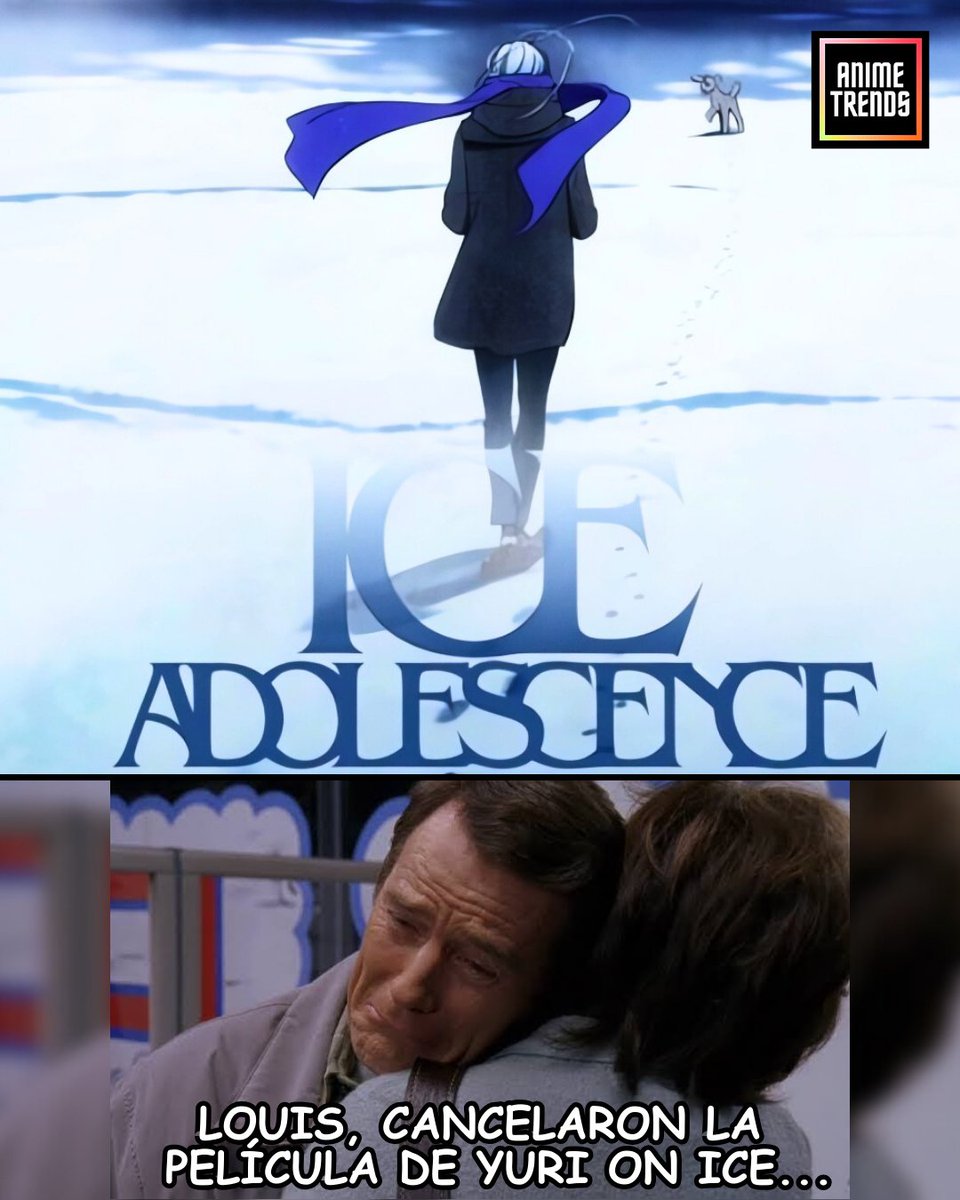 La película de YURI ON ICE fue oficialmente CANCELADA. La noticia llega a través de un comunicado de la cuenta oficial. #Mappa | #IceAdolescence