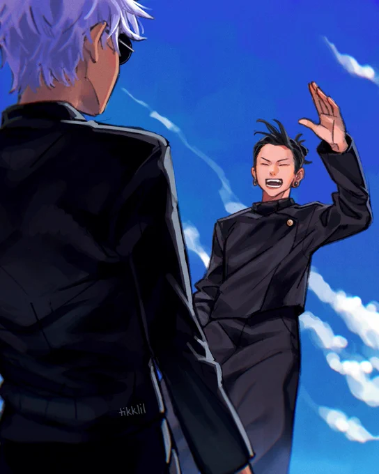 Am I depressed because I like satosugu or do I like satosugu because I'm depressed 
