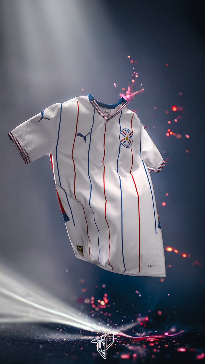 pardonomas's tweet photo. Selección Paraguaya @Albirroja 
Por @PUMAParaguay 
Concepto @pardonomas 

Fantasy Away Prototype https://t.co/ljQc7UvWLD