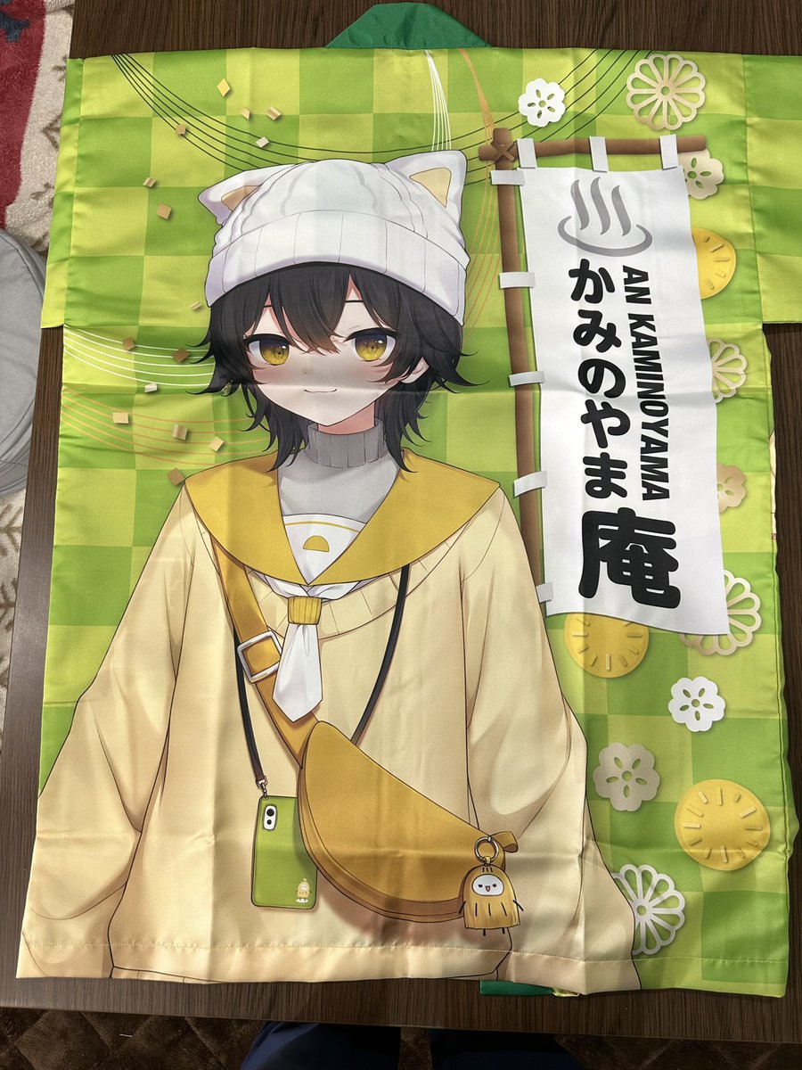 かみのやま庵 ちゃんの法被や新グッズ今日から販売✨️🐱 かわいすぎる