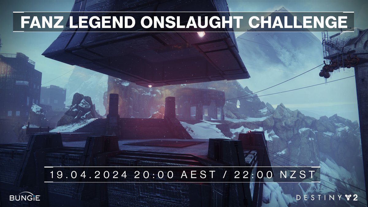 Tonight at 8pm AEST/10pm NZST, #DestinyFANZ creators wield iconic weapons from Shaxx's BRAVE Arsenal to defend the last city in Legend Onslaught!🛡️ Check out the participants below to stay up to date: