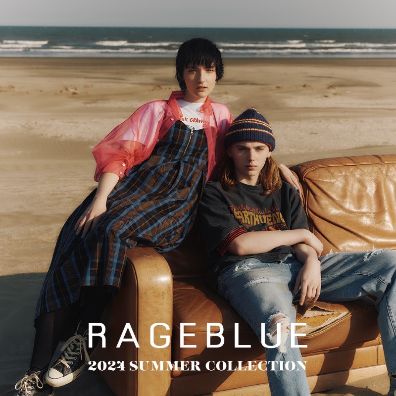RAGEBLUEpress's tweet photo. RAGEBLUE 2024 SUMMER COLLECTION
RAGEBLUEの2024年夏ビジュアル公開中!
#RAGEBLUE #レイジブルー
#24SS #24SUMMERCOLLECTION