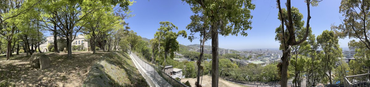schoenblum's tweet photo. A beautiful day in Kobe. #KobeU https://t.co/oLMWi6ZozI